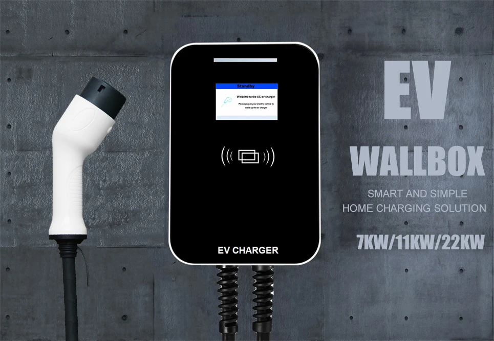 7KW 32A Electric Car Level 2 Type2 EVSE Home Charger