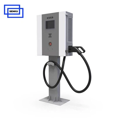 Station de recharge pour véhicule électrique public PHEV COMBO CCS2 CHADEMO EV, niveau 3, 40kw